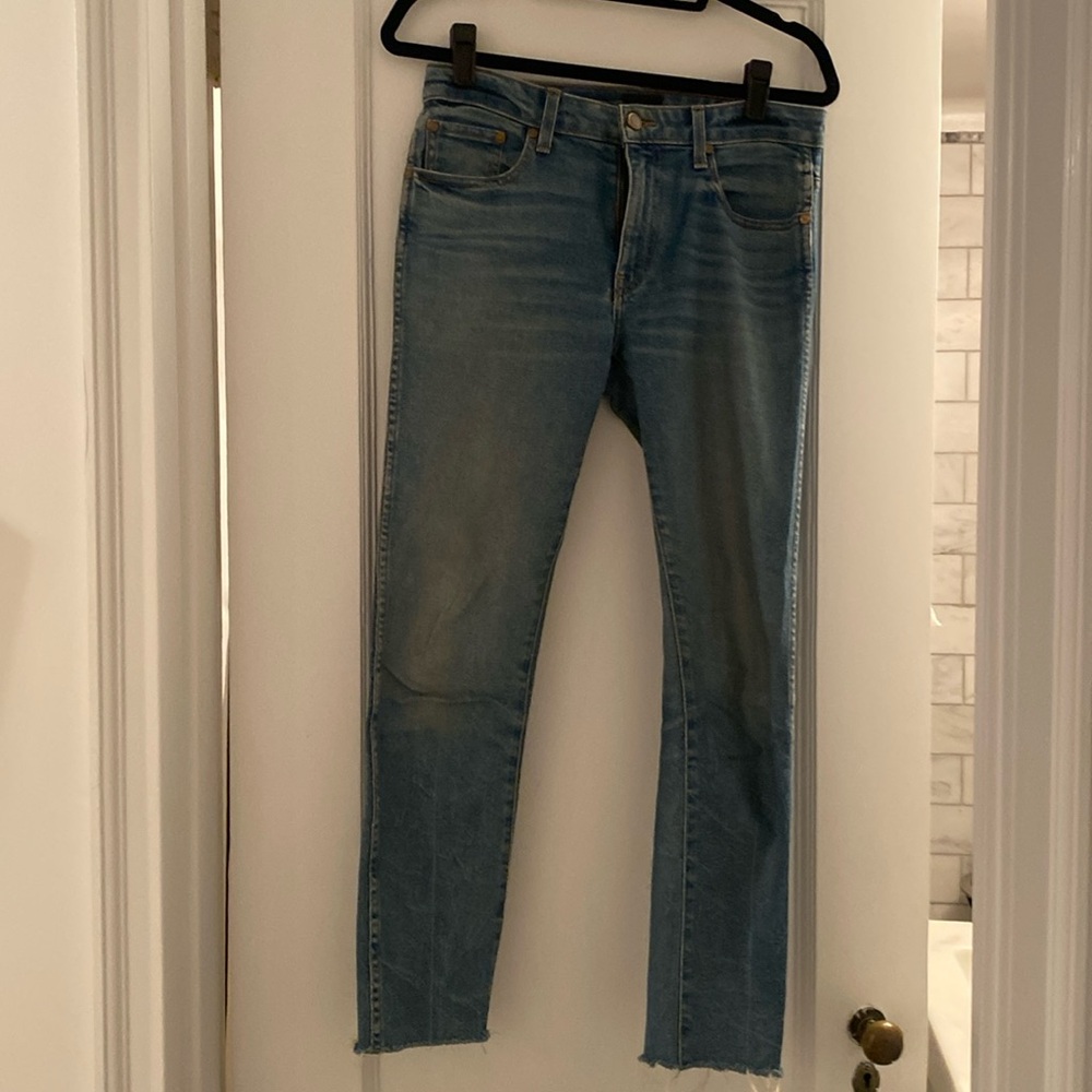Khaite mid length jeans